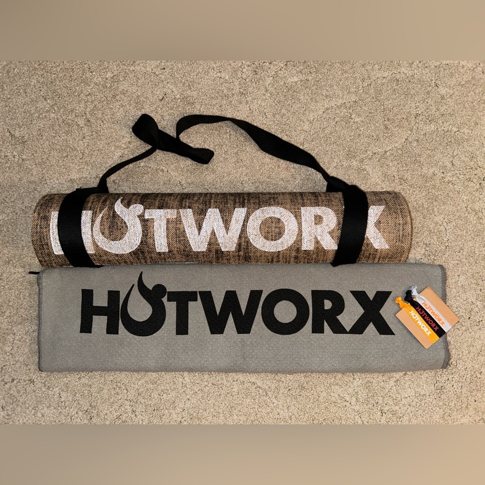 Hotworx Mat, Towel, and Strap